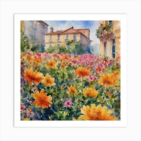 Field of Flowers Art Print