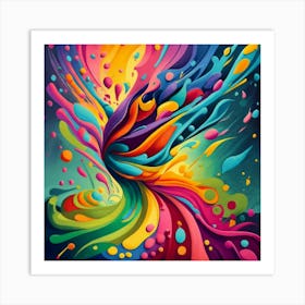 Abstract Painting Art Print