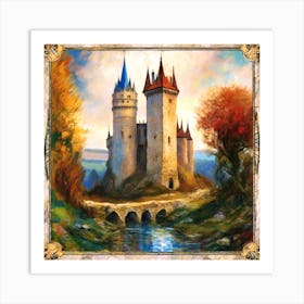 The Tower Tarot Art Print