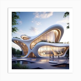Futuristic Architecture Art Print