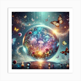 Mystical Sphere Art Print