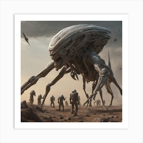 Alien Invasion Art Print