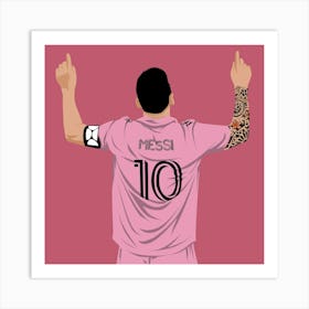 Lionel Messi Art Print