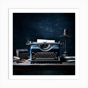 Old Typewriter 1 Art Print