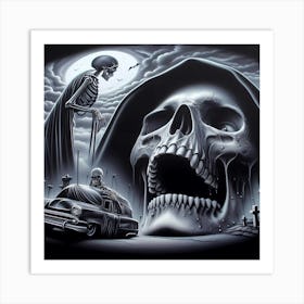 Skeleton 1 Art Print