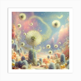 Dandelion Art Print