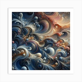 Abstract Painting 3 Art Print