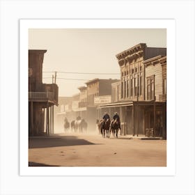 Old West 1 Art Print