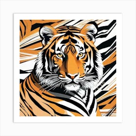 Tiger 30 Art Print