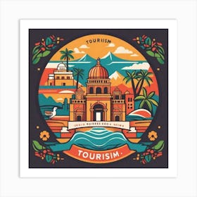 Tourism - Men'S Premium T-Shirt Art Print