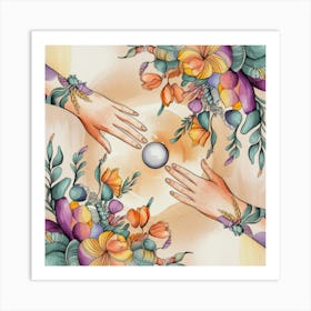 Unity In Bloom Art Print