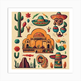 Mexico Mexico Mexico 1 Art Print