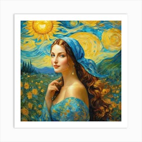 Starry Nightcgh Art Print