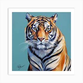 Animals Wall Art : Tiger Art Print