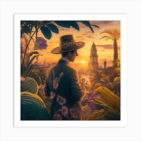 Man In A Hat Art Print