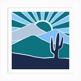 Saguaro Art Print