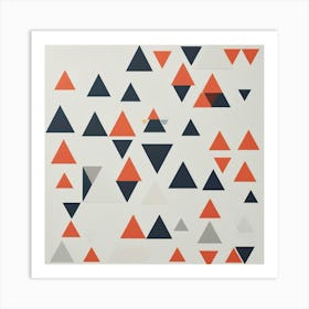 Triangles 2 Art Print