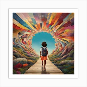 Child'S Journey Art Print