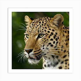 Leopard - Close Up Art Print