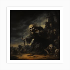 Undead Art Print