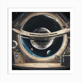 Space Station 52 Art Print