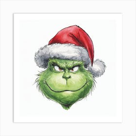 How The Grinch Stole Christmas Art Print