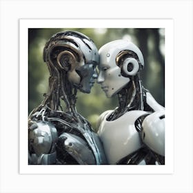 A Highly Advanced Android With Synthetic Skin And Emotions, Indistinguishable From Humans 15 Art Print