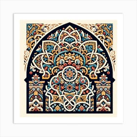 Andalusian Islamic Art Art Print