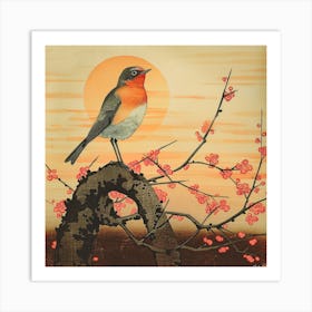 Birds. The Poem Of The Fluttering Seasons [鳥たち: 羽ばたく季節の詩] (V) 1 Art Print