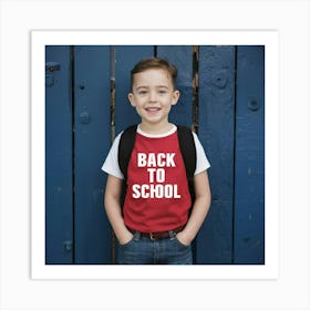 Back To School 5 Art Print