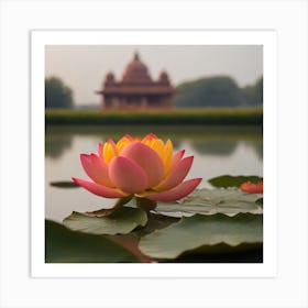 Lotus Flower 23 Art Print