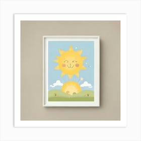 Sun Print Art Print