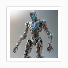 Robot Art Print