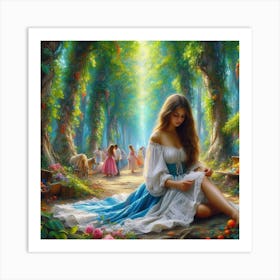 Fairytale Forest10 Art Print