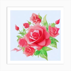 Roses Art Print