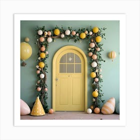 Easter Door 6 Art Print