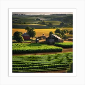 Advanced Agriculture Techniques Art Print