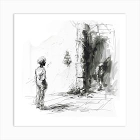 Street Scene 1 Art Print