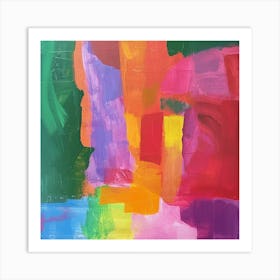 Modern Abstract Collection 85 Art Print