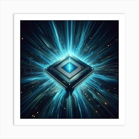 Cpu AI Art Print