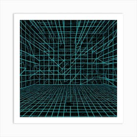 Abstract Space Art Print