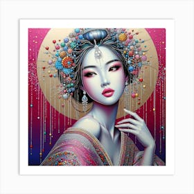 Exotic Beauty Artwork 147 Art Print