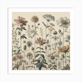 Wildflowers 44 Art Print