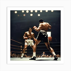 Muhammed Ali 4 Art Print