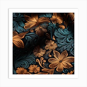 Floral Pattern Art Print