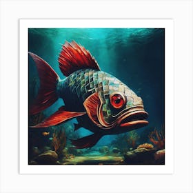 Fish In The Sea Art Print