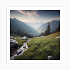 Landscape - Landscape Stock Videos & Royalty-Free Footage 11 Art Print