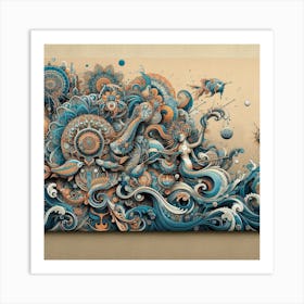 Abstract Painting Art Print