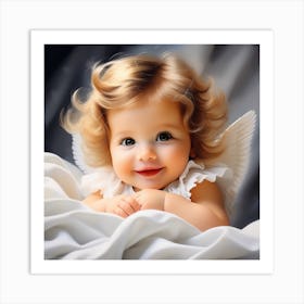 Angel Baby 3 Art Print