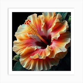 Hibiscus Flower Art Print